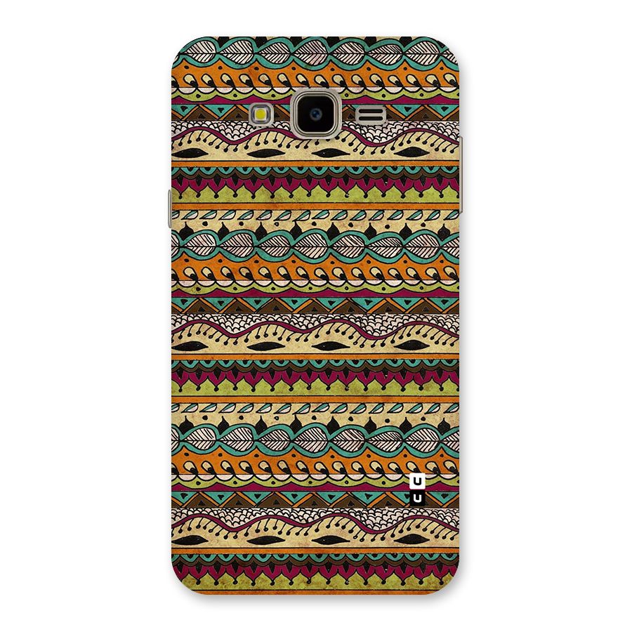 Bohemian Style Aztec Art Back Case for Galaxy J7 Nxt