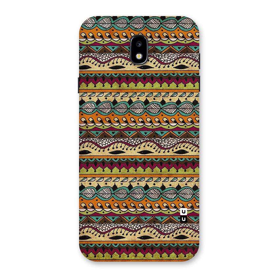 Bohemian Style Aztec Art Back Case for Galaxy J7 Pro
