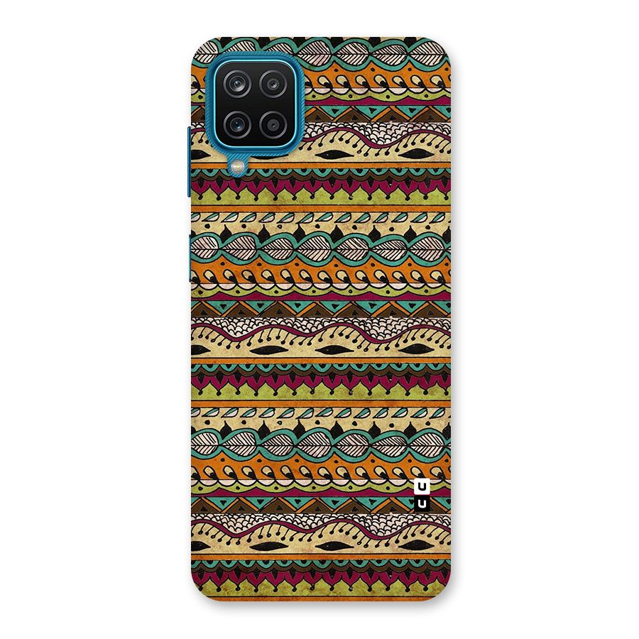 Bohemian Style Aztec Art Back Case for Galaxy M12