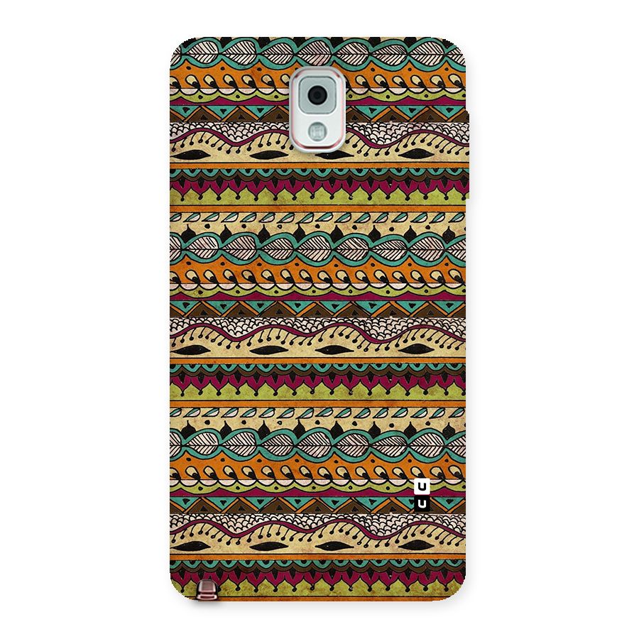 Bohemian Style Aztec Art Back Case for Galaxy Note 3