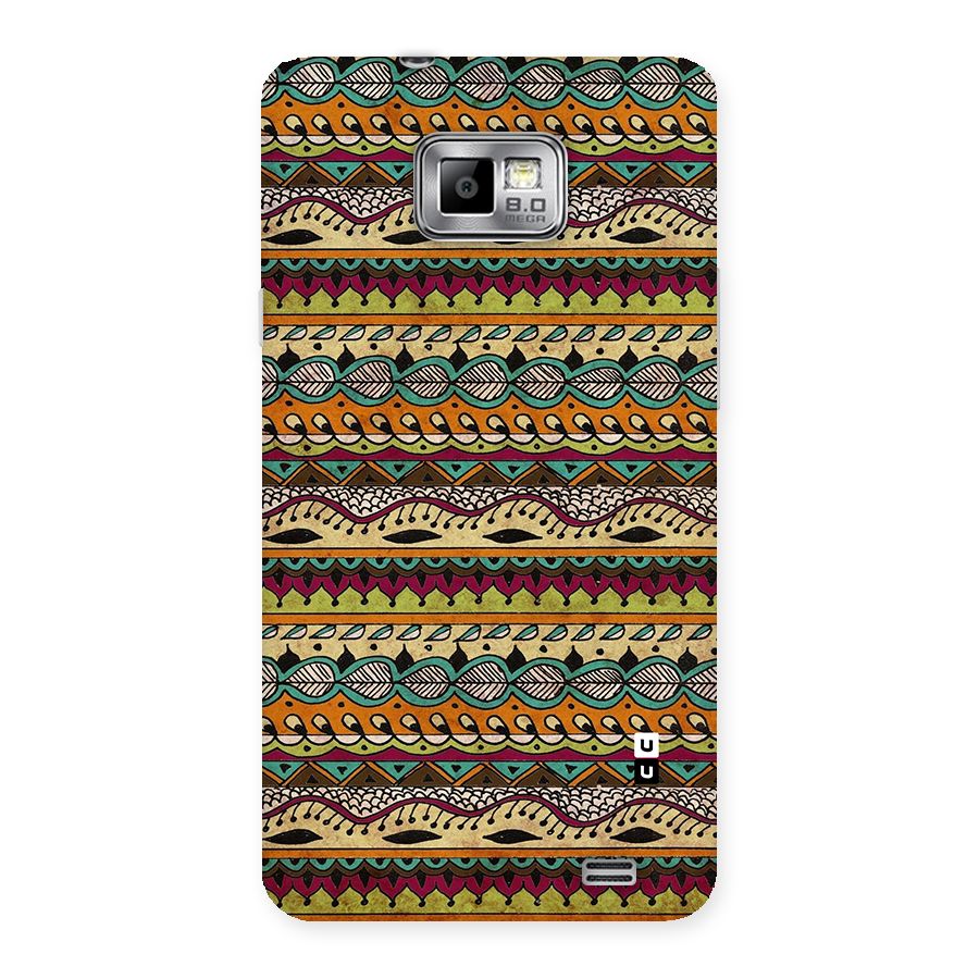 Bohemian Style Aztec Art Back Case for Galaxy S2