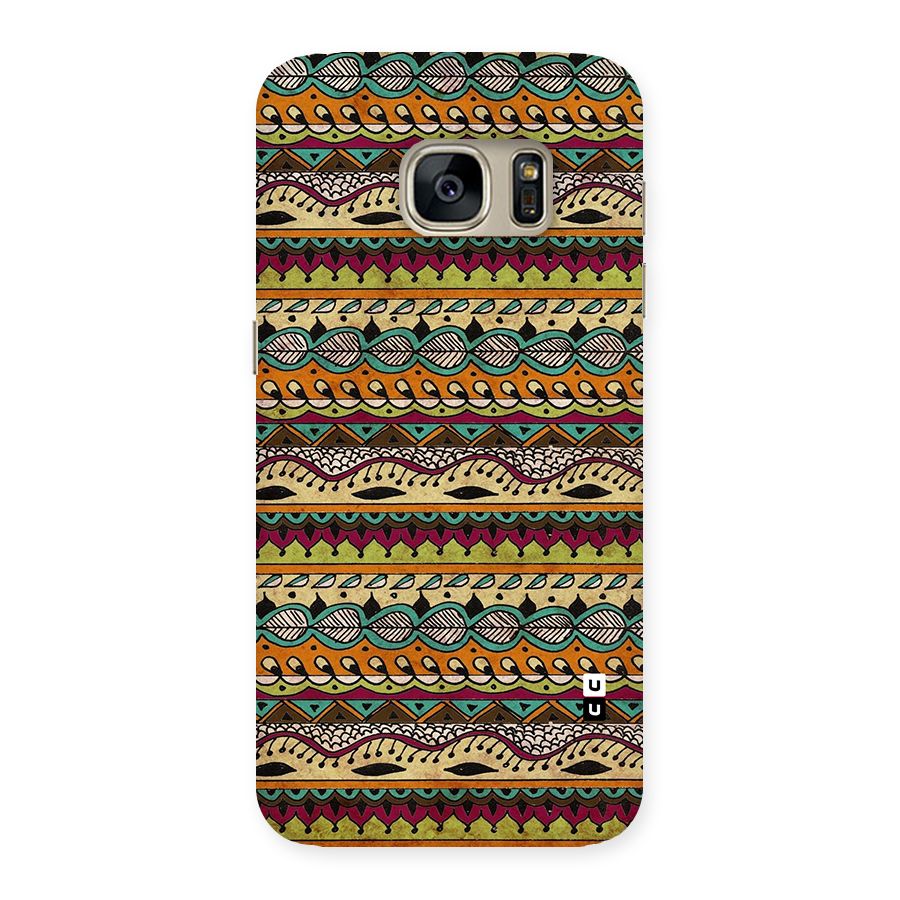 Bohemian Style Aztec Art Back Case for Galaxy S7
