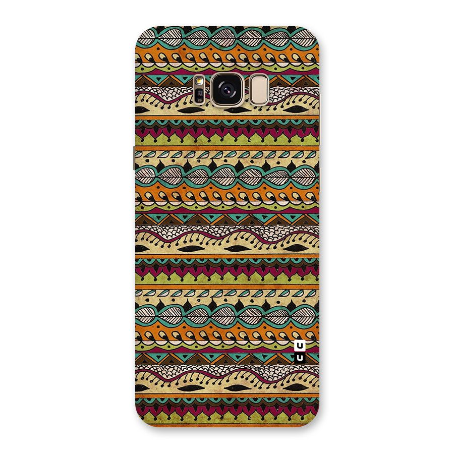 Bohemian Style Aztec Art Back Case for Galaxy S8 Plus