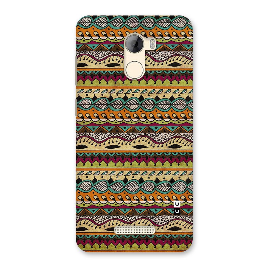 Bohemian Style Aztec Art Back Case for Gionee A1 LIte