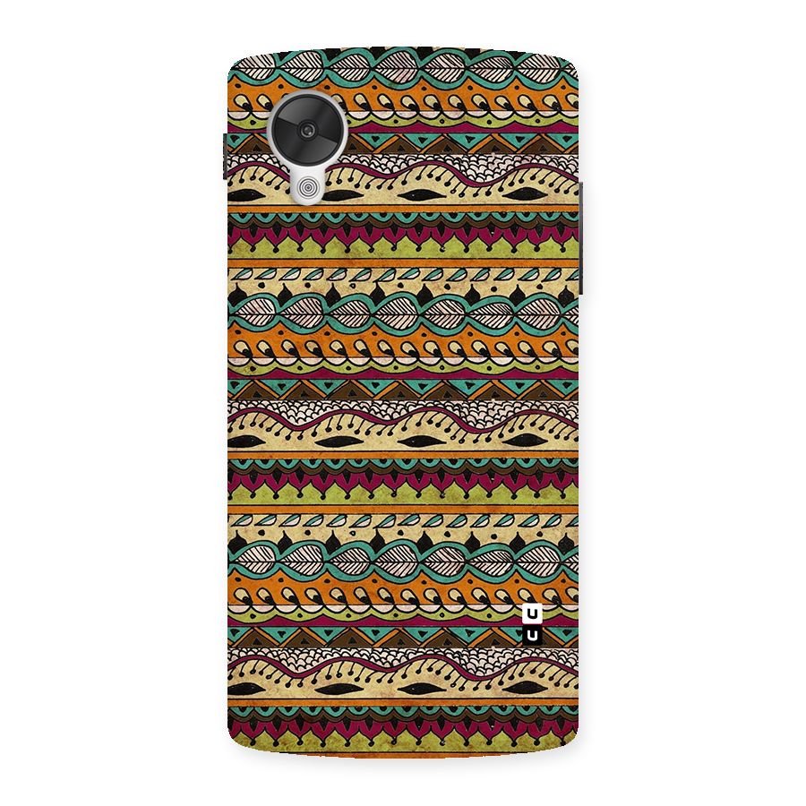 Bohemian Style Aztec Art Back Case for Google Nexsus 5