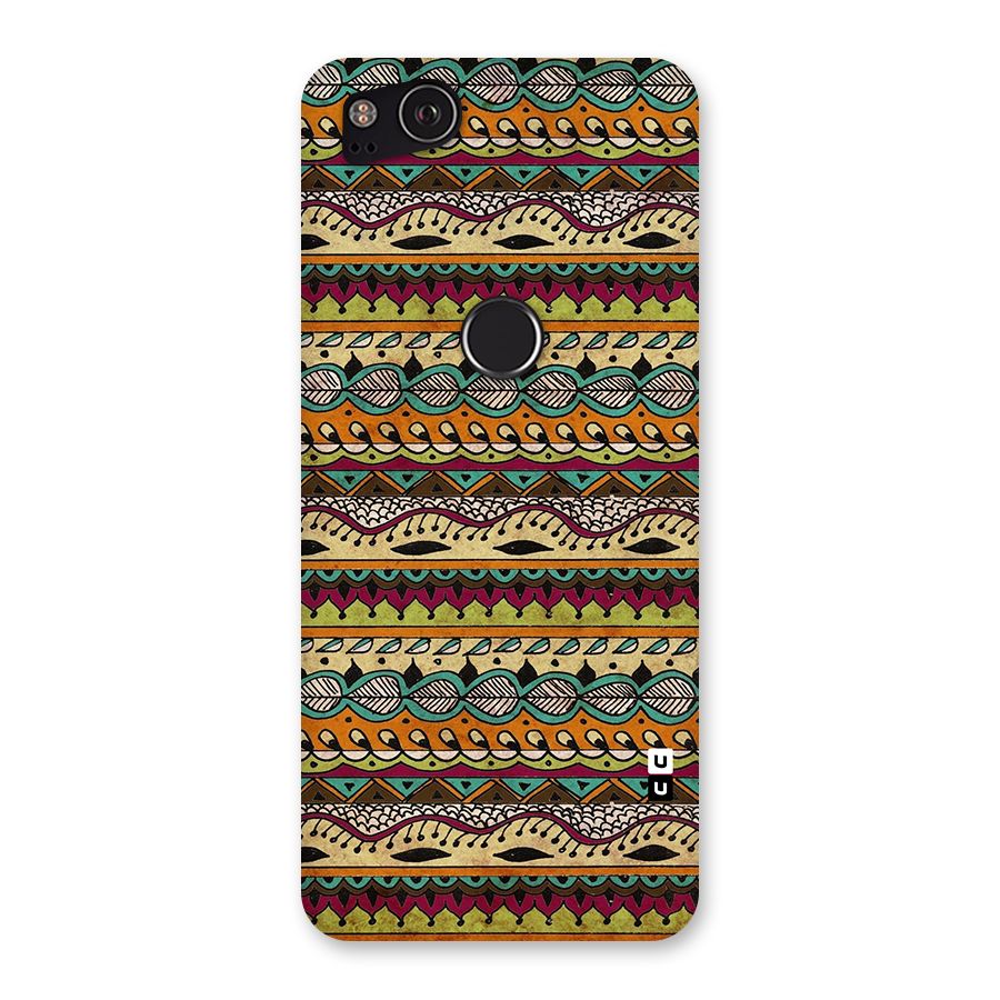 Bohemian Style Aztec Art Back Case for Google Pixel 2