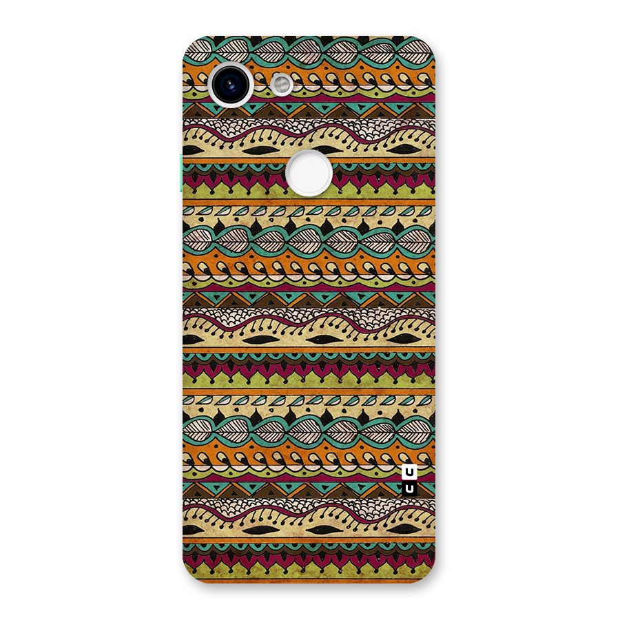 Bohemian Style Aztec Art Back Case for Google Pixel 3