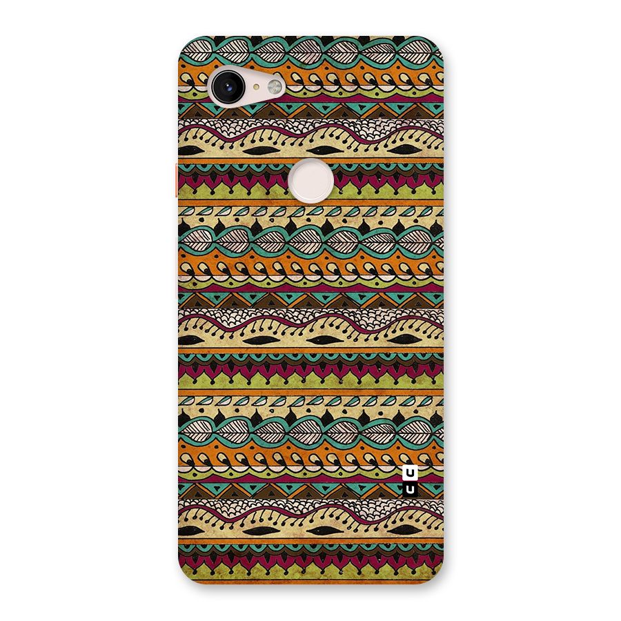 Bohemian Style Aztec Art Back Case for Google Pixel 3 XL