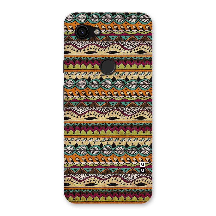 Bohemian Style Aztec Art Back Case for Google Pixel 3a