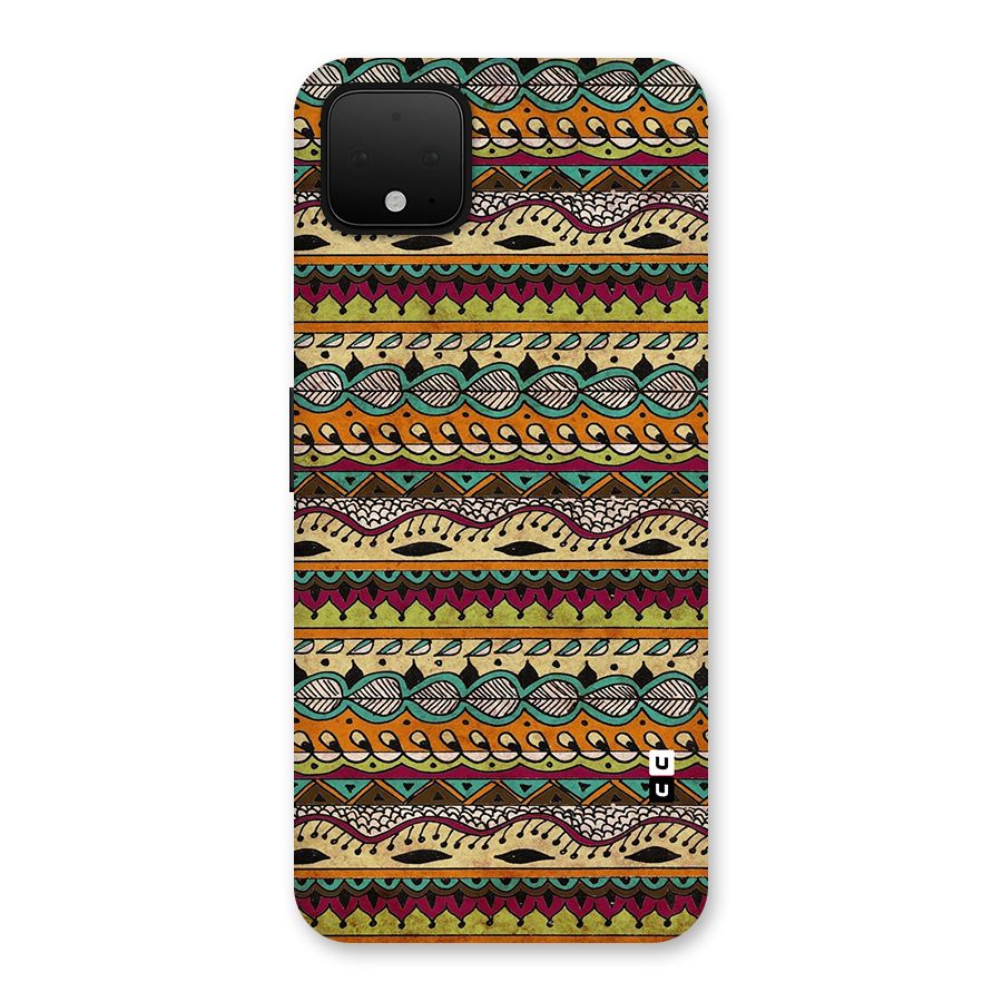 Bohemian Style Aztec Art Back Case for Google Pixel 4 XL
