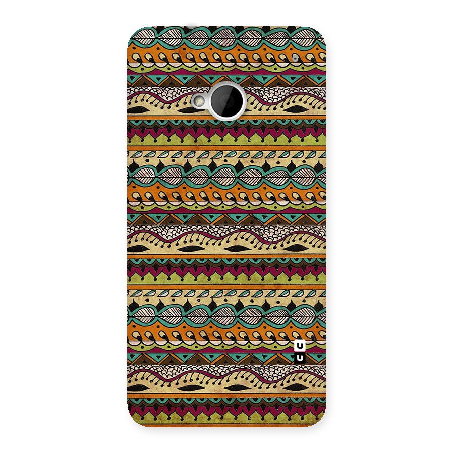Bohemian Style Aztec Art Back Case for HTC One M7