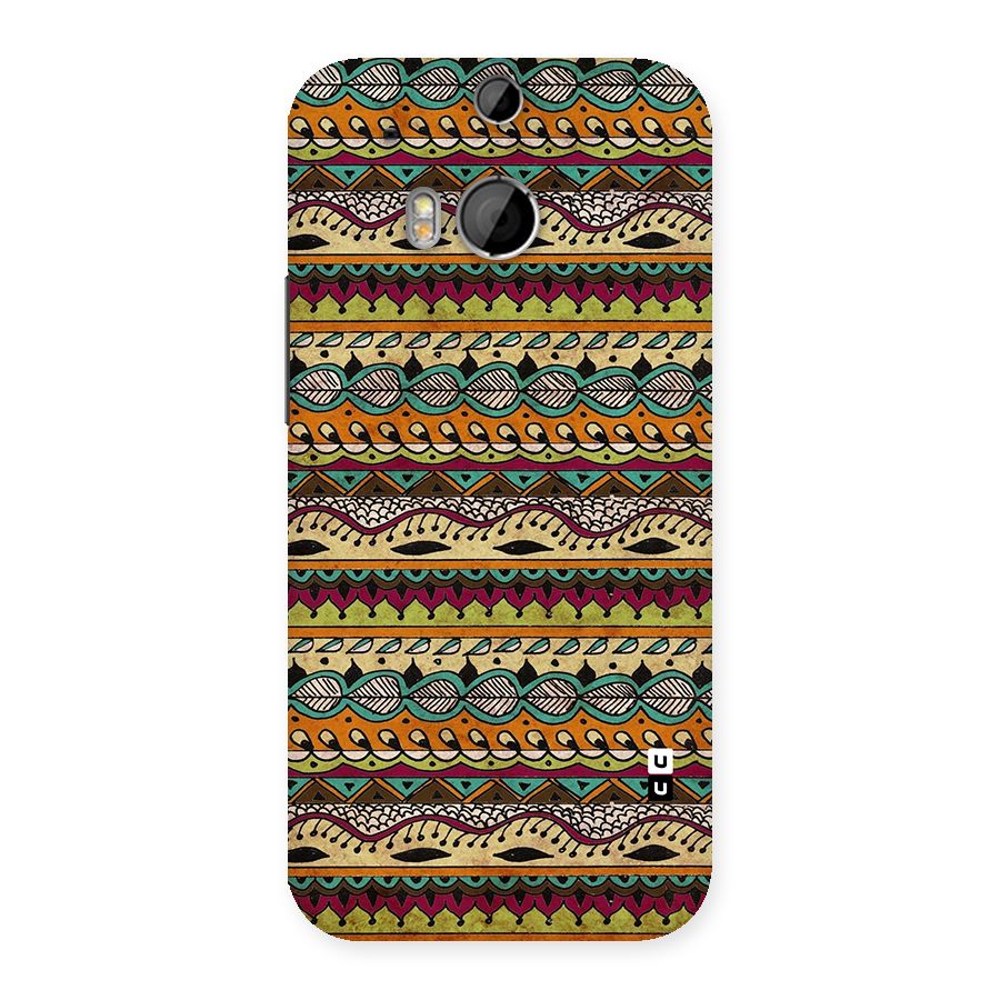 Bohemian Style Aztec Art Back Case for HTC One M8