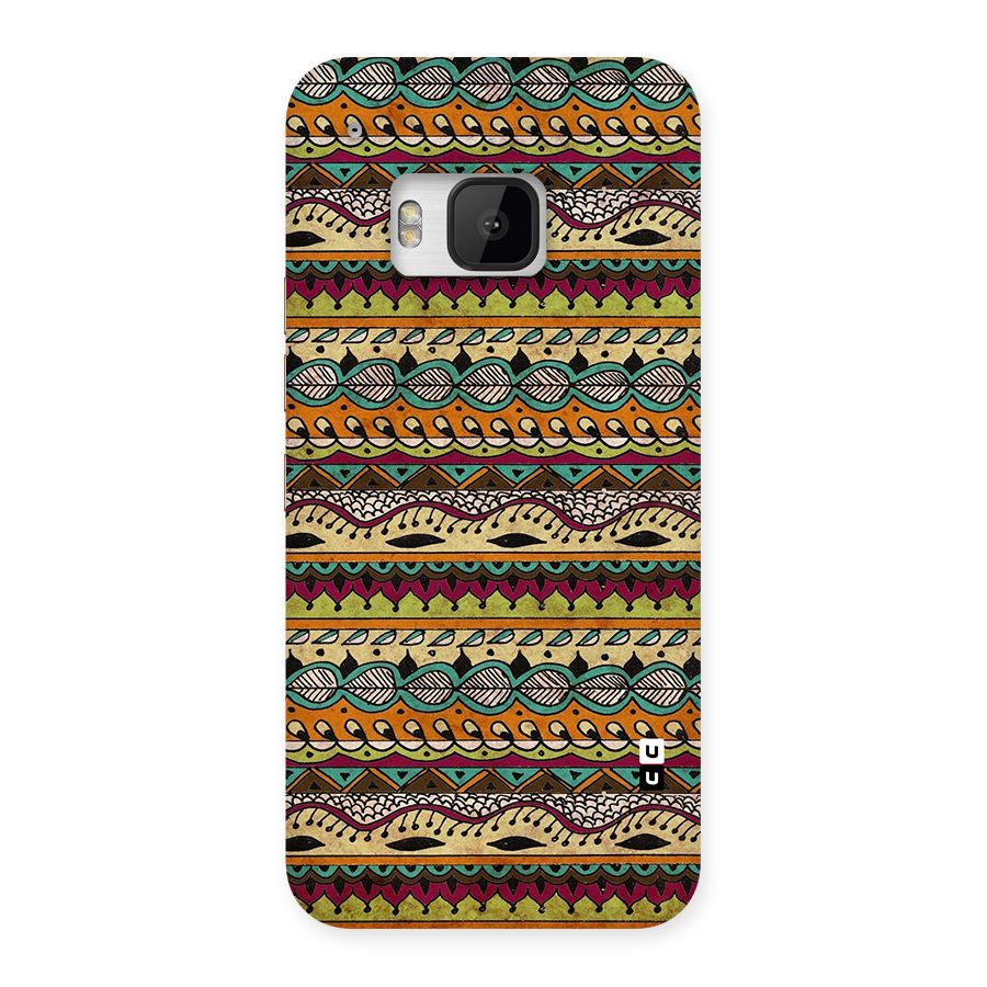 Bohemian Style Aztec Art Back Case for HTC One M9