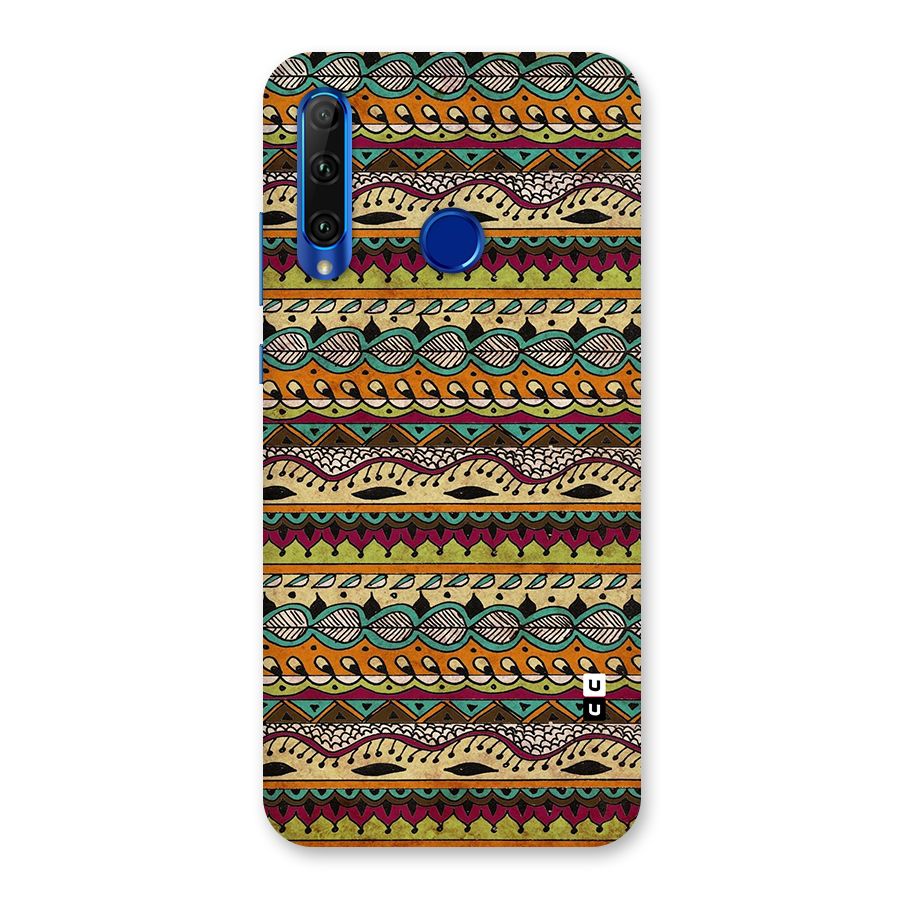 Bohemian Style Aztec Art Back Case for Honor 20i