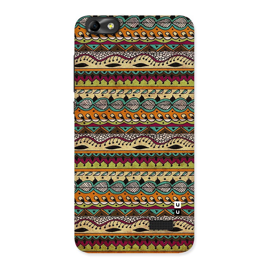 Bohemian Style Aztec Art Back Case for Honor 4C