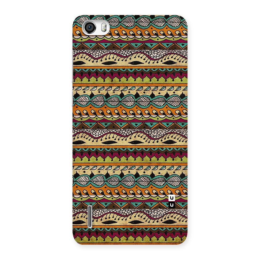 Bohemian Style Aztec Art Back Case for Honor 6