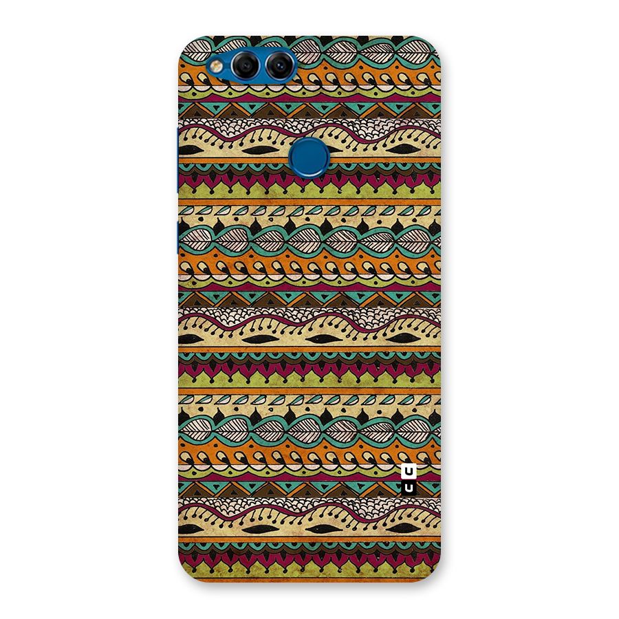Bohemian Style Aztec Art Back Case for Honor 7X