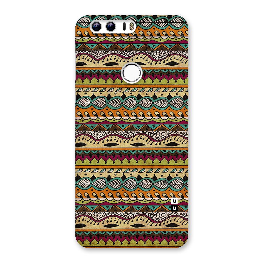 Bohemian Style Aztec Art Back Case for Honor 8