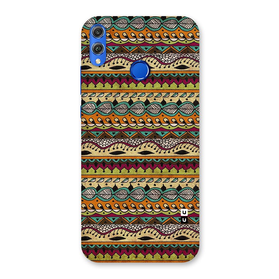Bohemian Style Aztec Art Back Case for Honor 8X
