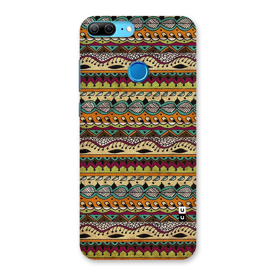 Bohemian Style Aztec Art Back Case for Honor 9 Lite