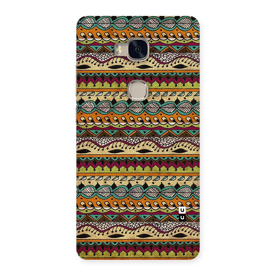 Bohemian Style Aztec Art Back Case for Huawei Honor 5X