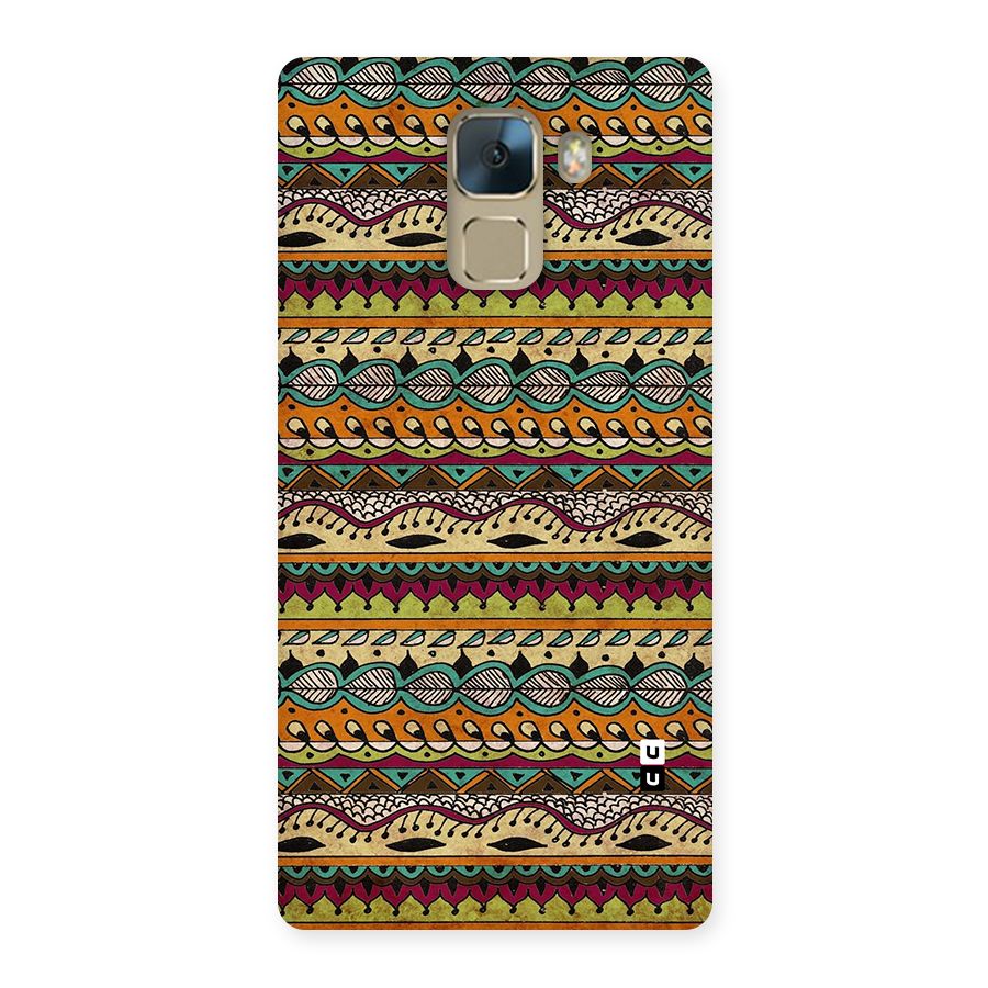 Bohemian Style Aztec Art Back Case for Huawei Honor 7