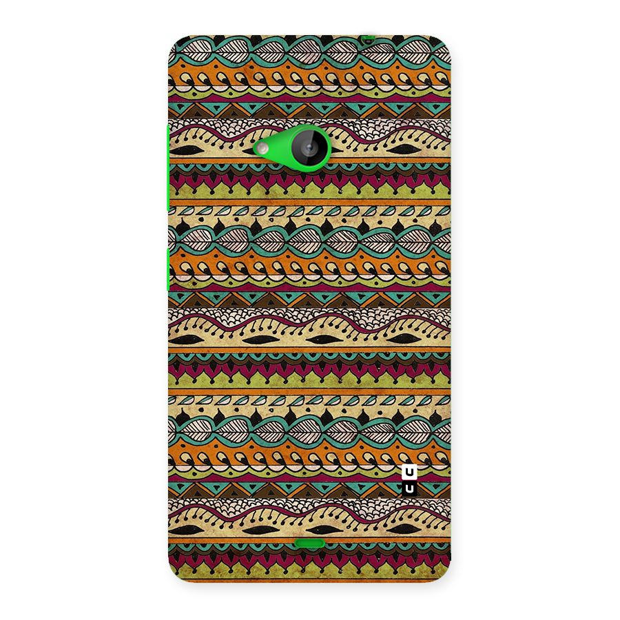 Bohemian Style Aztec Art Back Case for Lumia 535