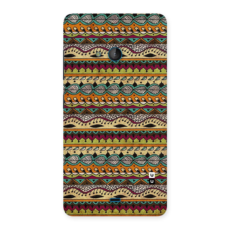 Bohemian Style Aztec Art Back Case for Lumia 540