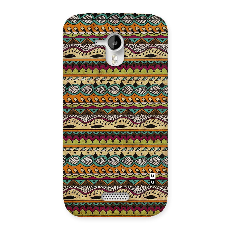 Bohemian Style Aztec Art Back Case for Micromax Canvas HD A116