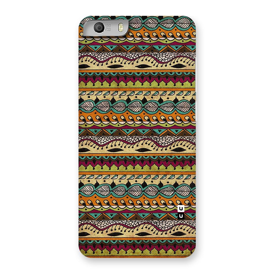 Bohemian Style Aztec Art Back Case for Micromax Canvas Knight 2