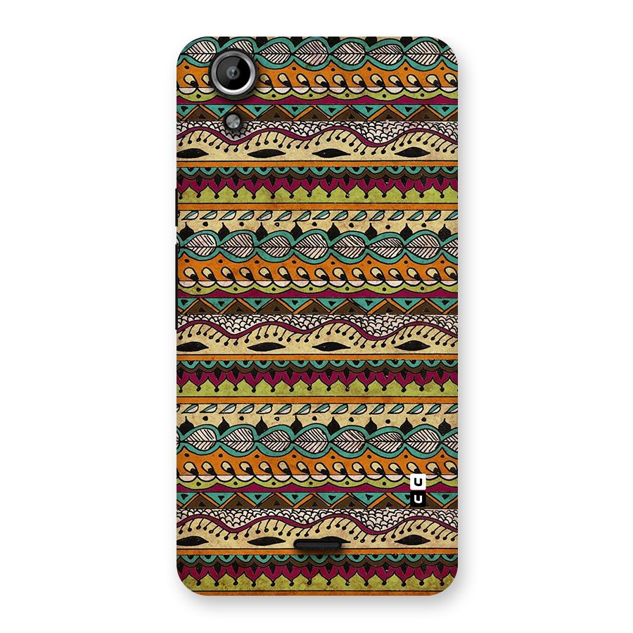 Bohemian Style Aztec Art Back Case for Micromax Canvas Selfie Lens Q345