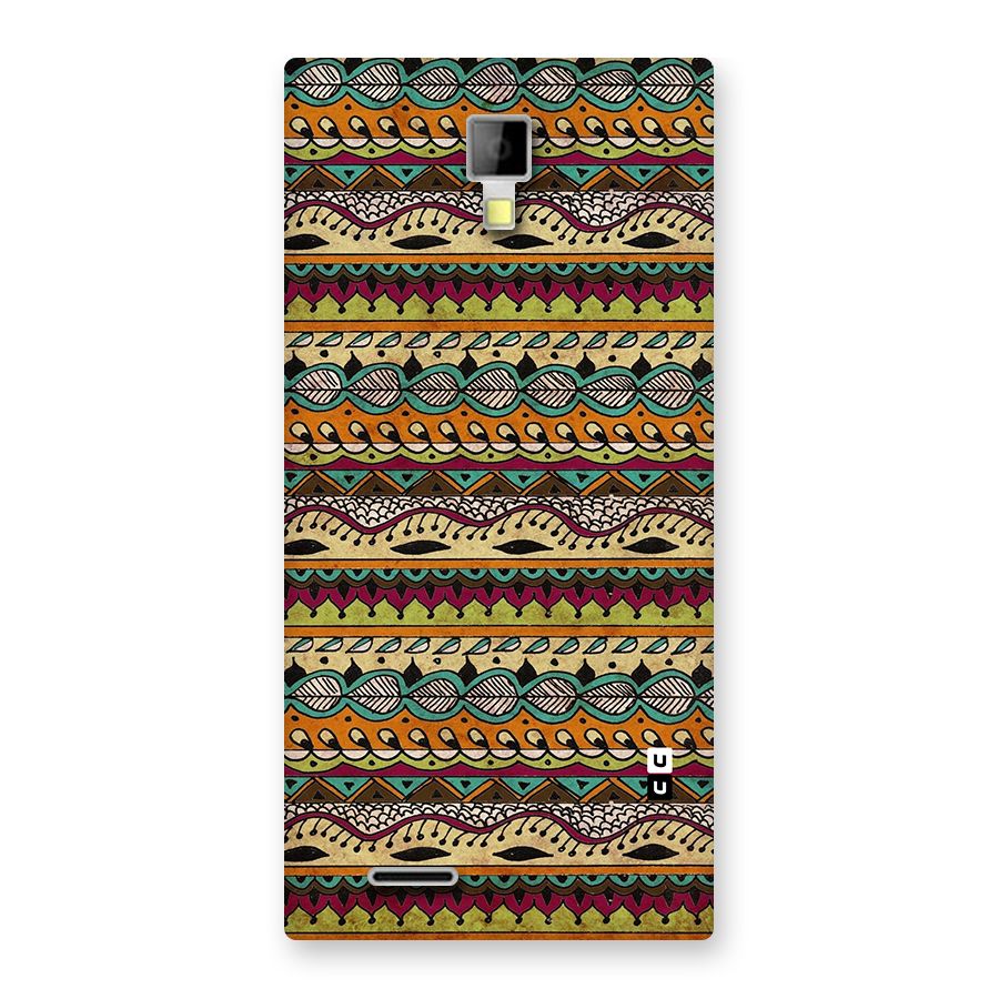 Bohemian Style Aztec Art Back Case for Micromax Canvas Xpress A99