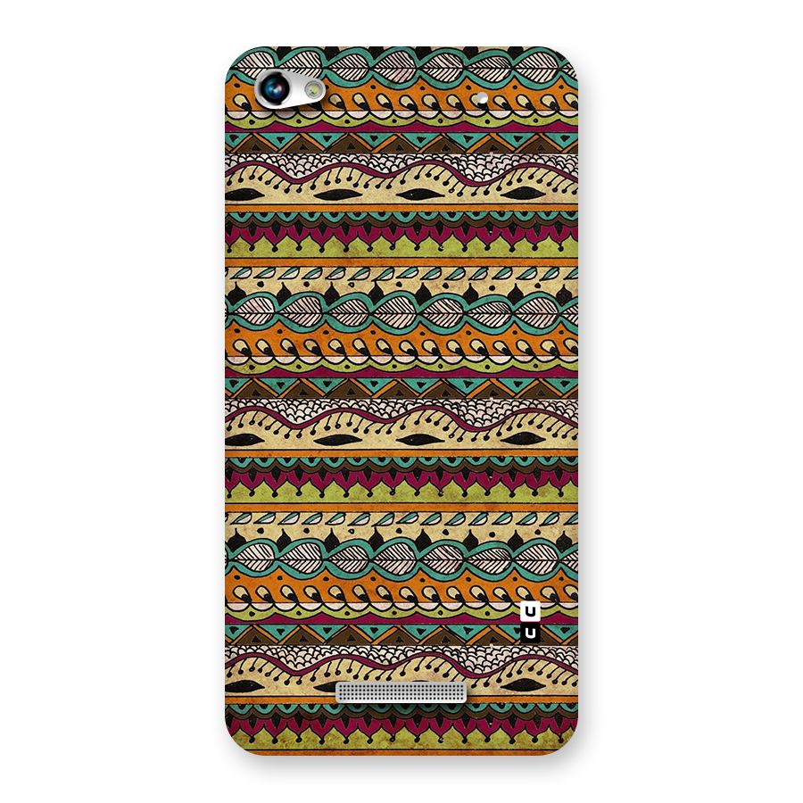 Bohemian Style Aztec Art Back Case for Micromax Hue 2