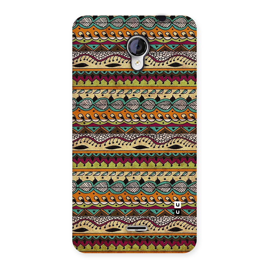 Bohemian Style Aztec Art Back Case for Micromax Unite 2 A106