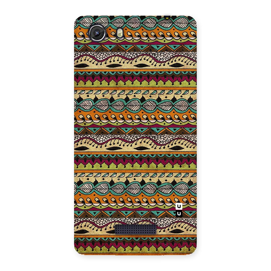 Bohemian Style Aztec Art Back Case for Micromax Unite 3