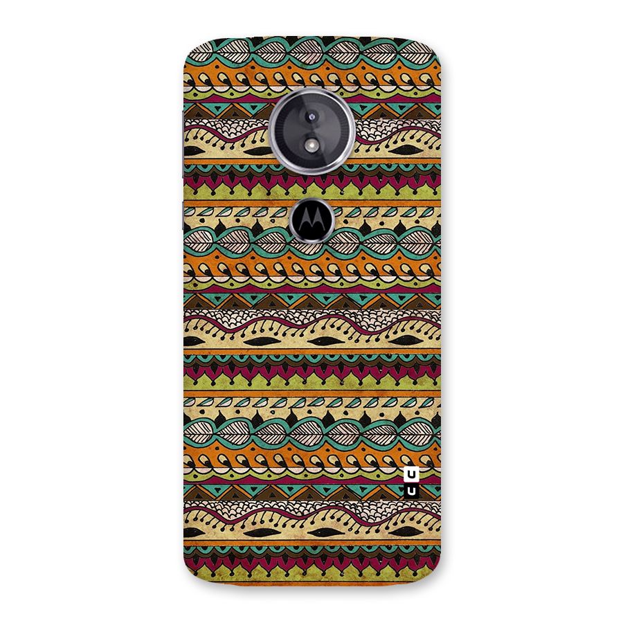 Bohemian Style Aztec Art Back Case for Moto E5