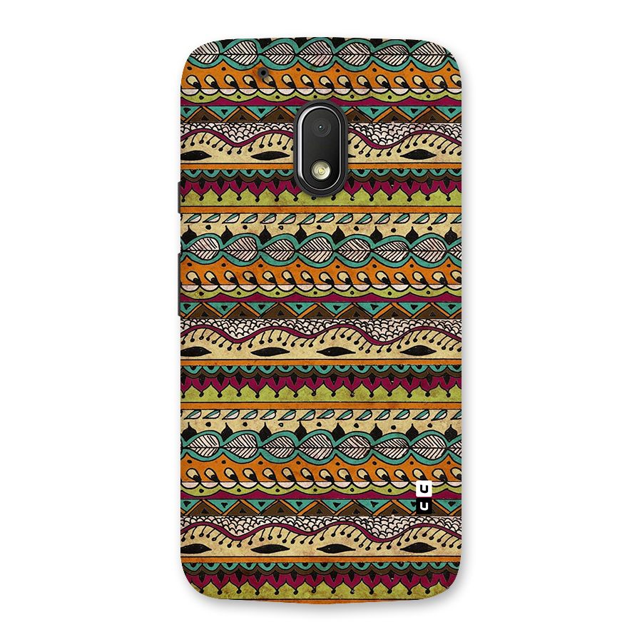 Bohemian Style Aztec Art Back Case for Moto G4 Play