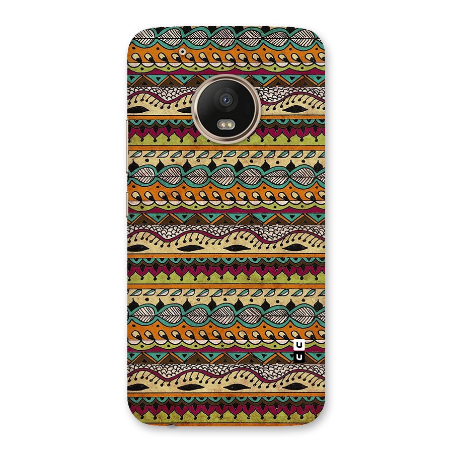 Bohemian Style Aztec Art Back Case for Moto G5 Plus