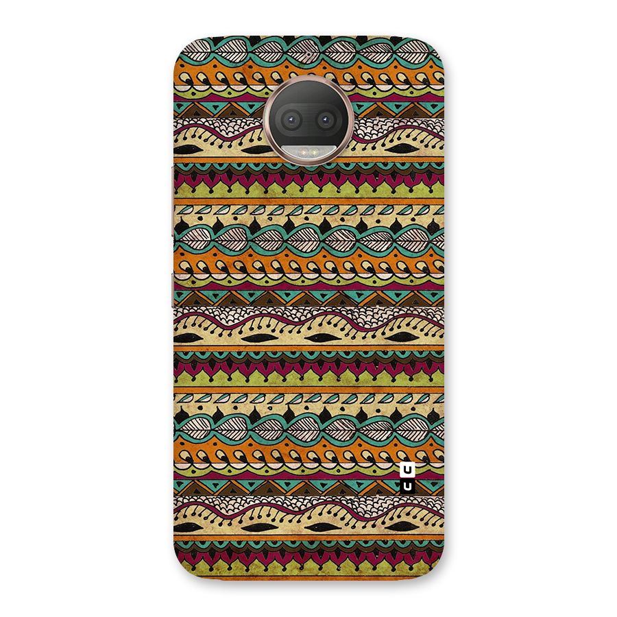 Bohemian Style Aztec Art Back Case for Moto G5s Plus