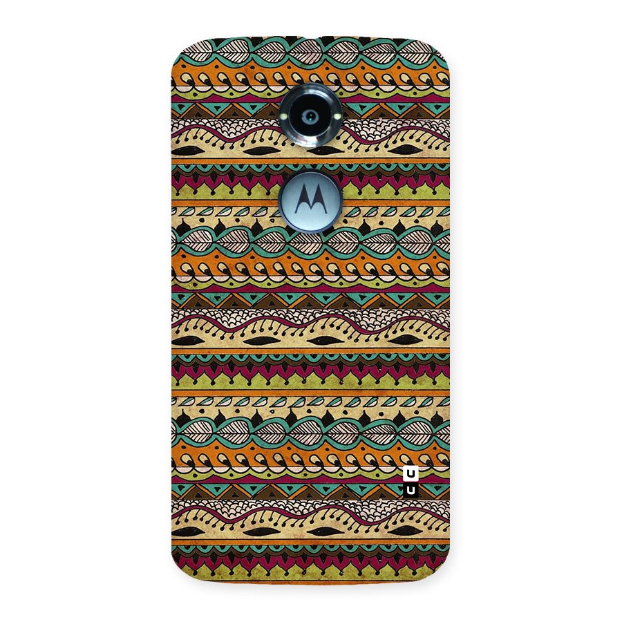 Bohemian Style Aztec Art Back Case for Moto X 2nd Gen