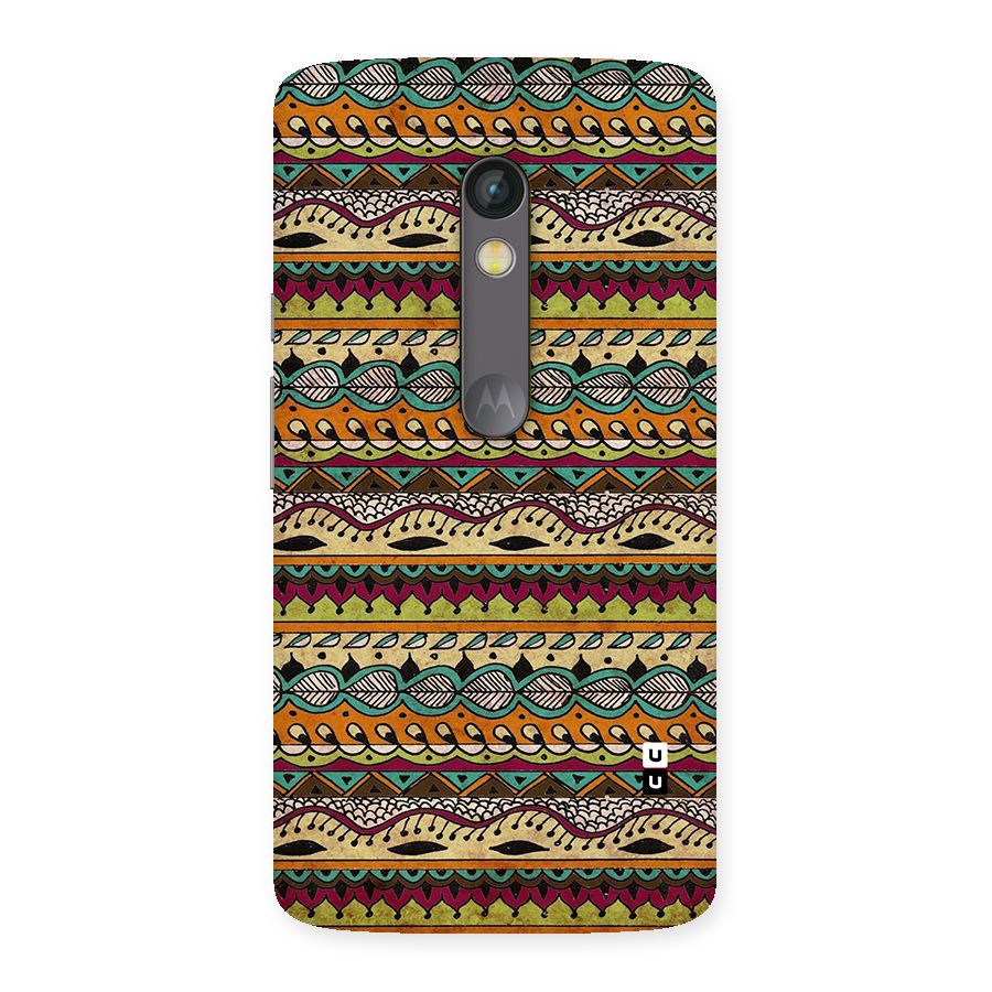 Bohemian Style Aztec Art Back Case for Moto X Play