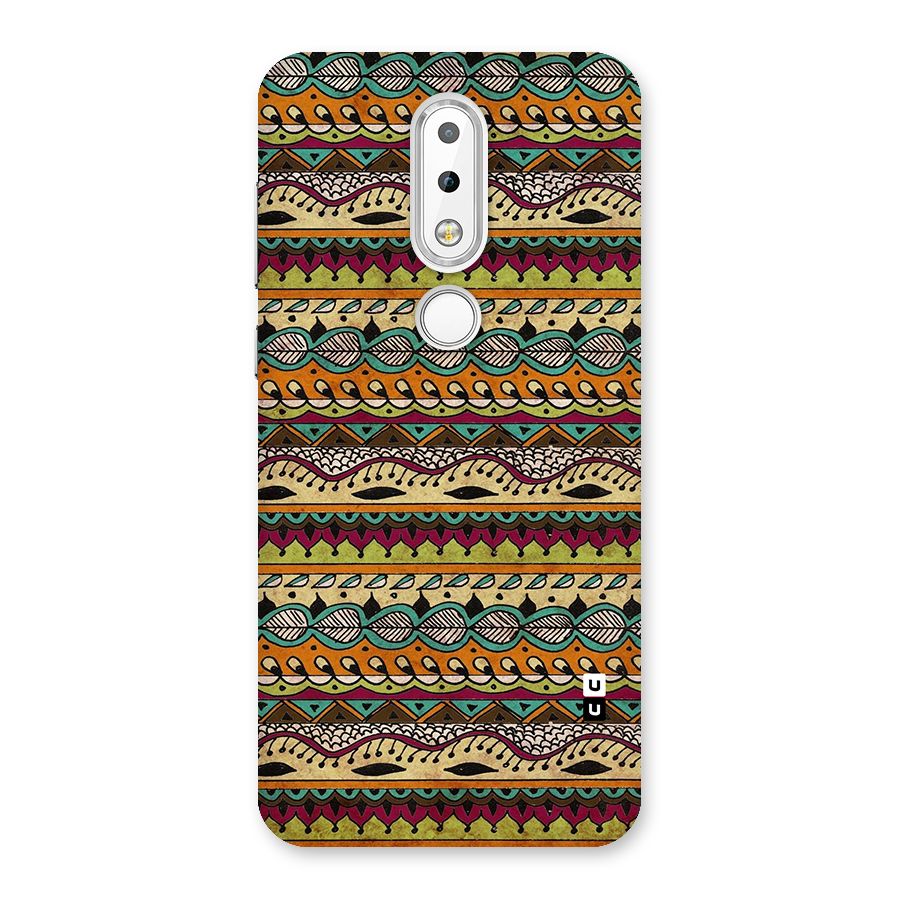 Bohemian Style Aztec Art Back Case for Nokia 6.1 Plus
