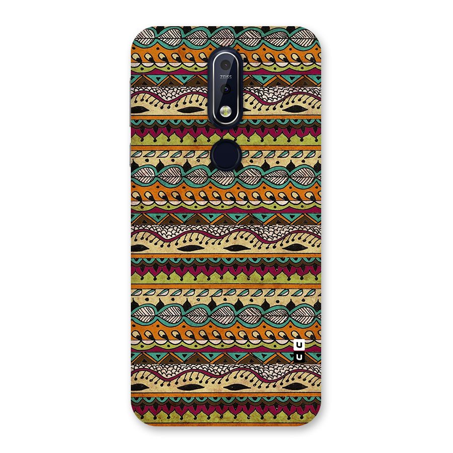 Bohemian Style Aztec Art Back Case for Nokia 7.1