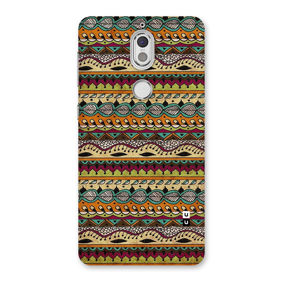 Bohemian Style Aztec Art Back Case for Nokia 7