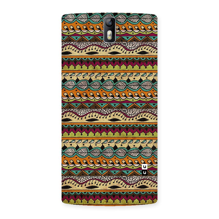 Bohemian Style Aztec Art Back Case for One Plus One