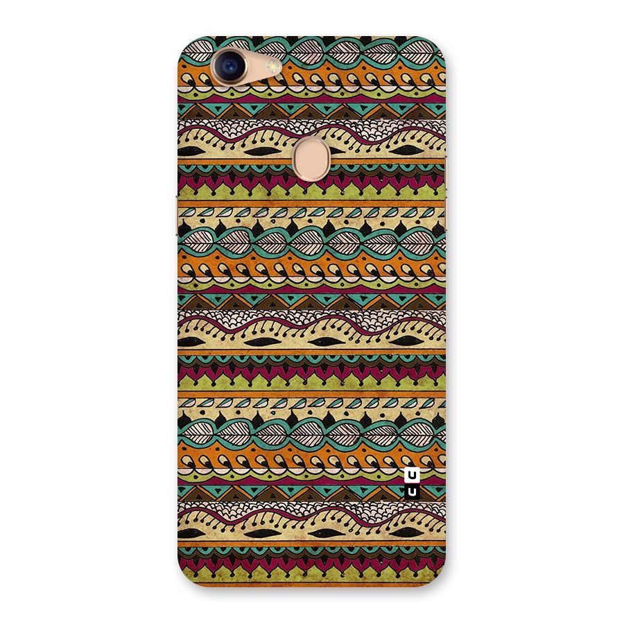Bohemian Style Aztec Art Back Case for Oppo F5 Youth