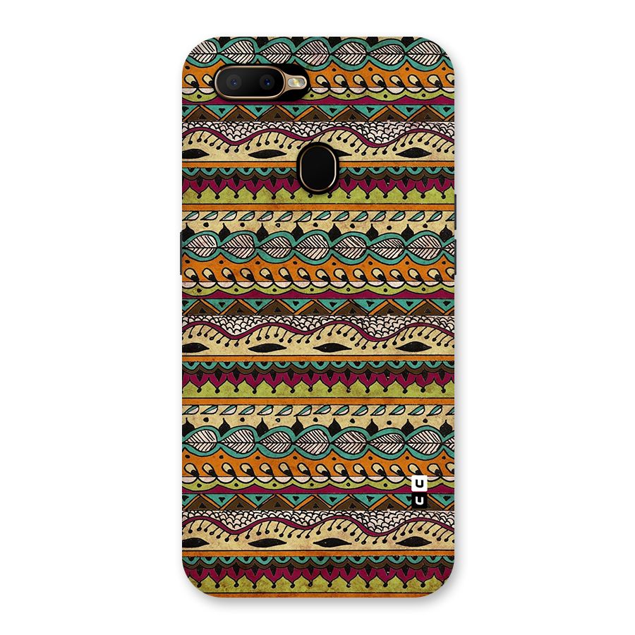 Bohemian Style Aztec Art Back Case for Oppo A5s
