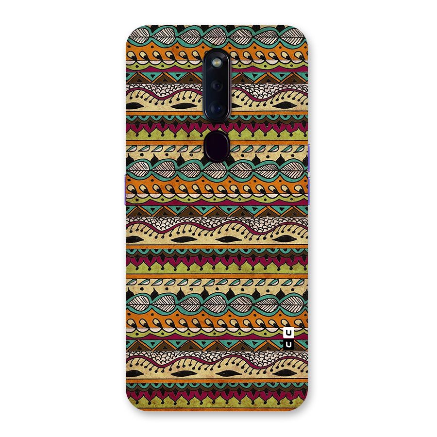 Bohemian Style Aztec Art Back Case for Oppo F11 Pro