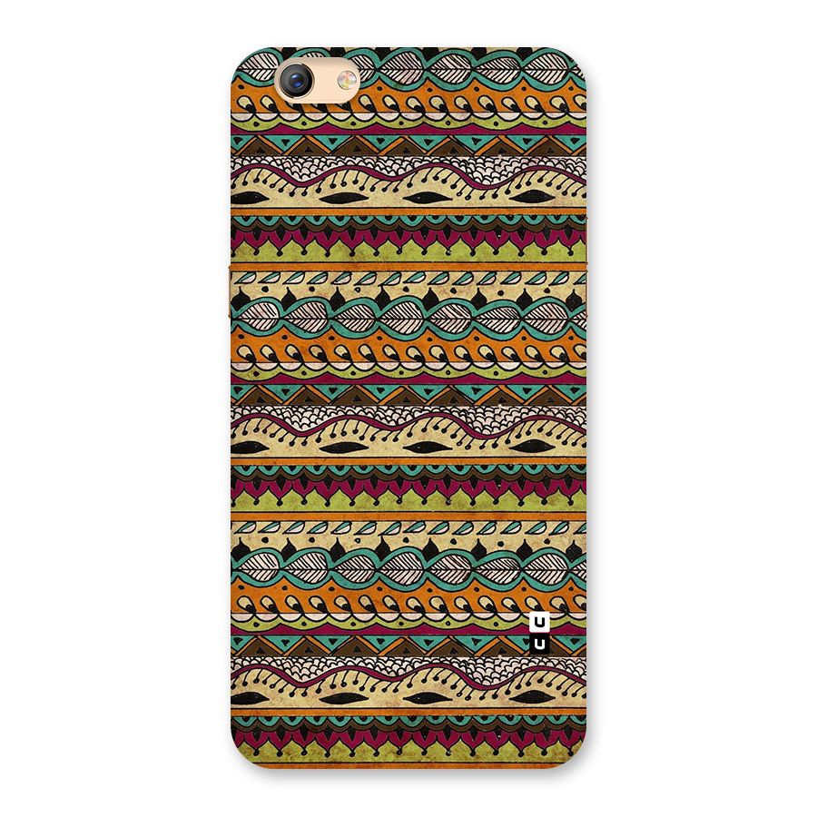 Bohemian Style Aztec Art Back Case for Oppo F3 Plus