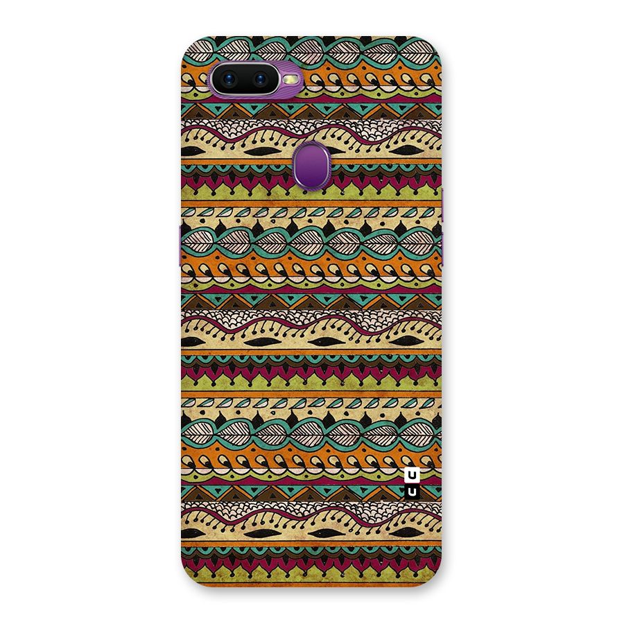 Bohemian Style Aztec Art Back Case for Oppo F9